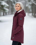 Magdalena | Alpejska parka sherpa na zimę