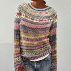 Zoey | Vintage Islandzki Sweter Wełniany