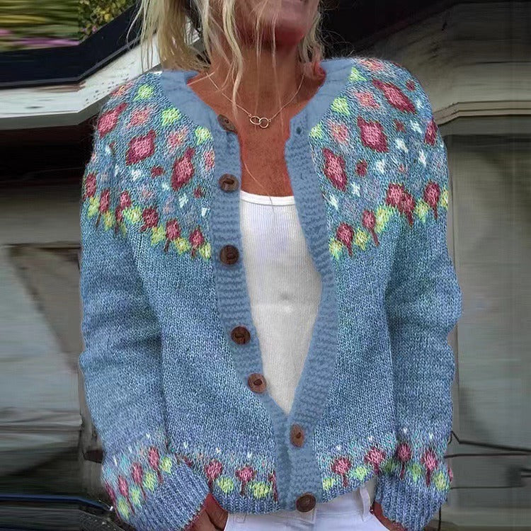 Quinnie | Vintage Islandzki Sweter z Wełny