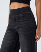 Eva | Jeansy Slim Fit Nero