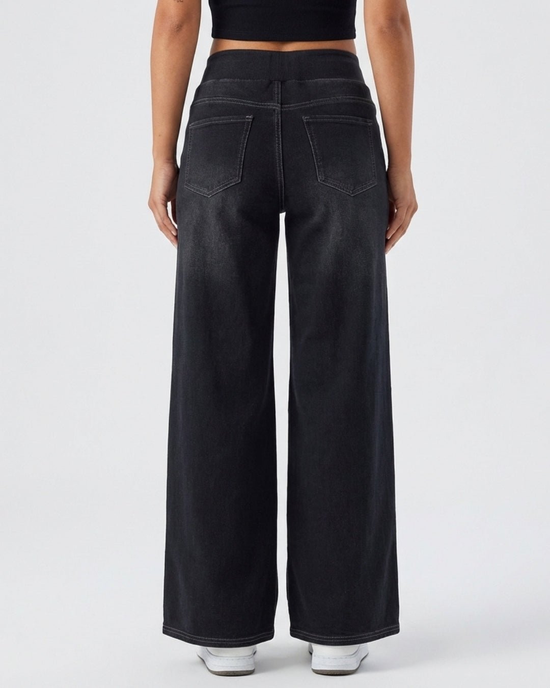Eva | Jeansy Slim Fit Nero