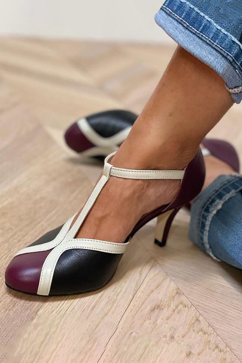 NOIRÉ | WYGODNE SANDAŁY T-STRAP