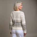 Amira | Vintage Islandzki Sweter z Wełny