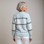 Melanie | Vintage Islandzki Sweter Wełniany