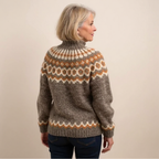 Amara | Vintage Islandzki Sweter Wełniany