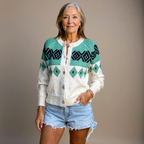 Allison | Vintage Islandzki Sweter z Wełny