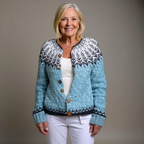 Clara | Vintage Islandzki Sweter z Wełny