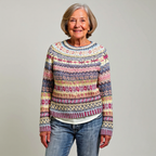 Zoey | Vintage Islandzki Sweter Wełniany