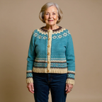 Allaira | Vintage Islandzki Sweter z Wełny