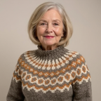 Amara | Vintage Islandzki Sweter Wełniany