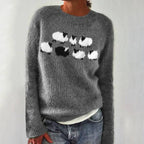 Ellie | Vintage Islandzki Sweter z Wełny